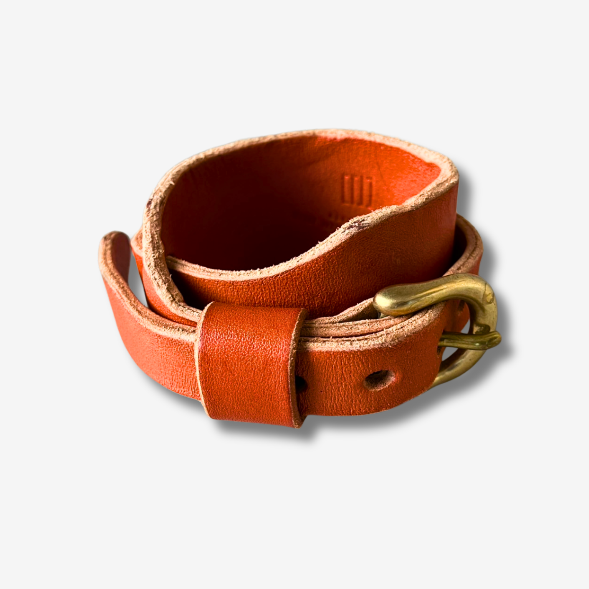 高品質な日本製ダッカールブレス、革製、CHAOTIC ORIGIN DUB、プロ用、スチールバックル付き